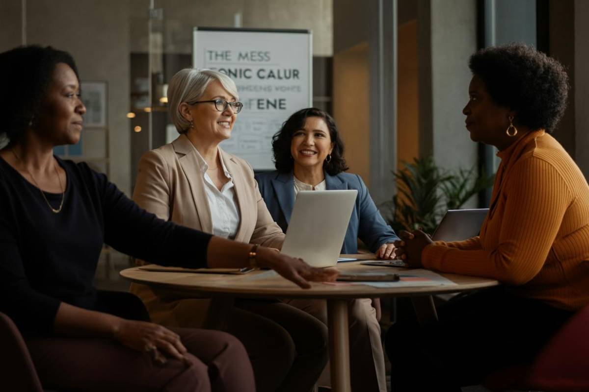 Sette donne over 50 su dieci preoccupate per il benessere nella carriera a lungo termine