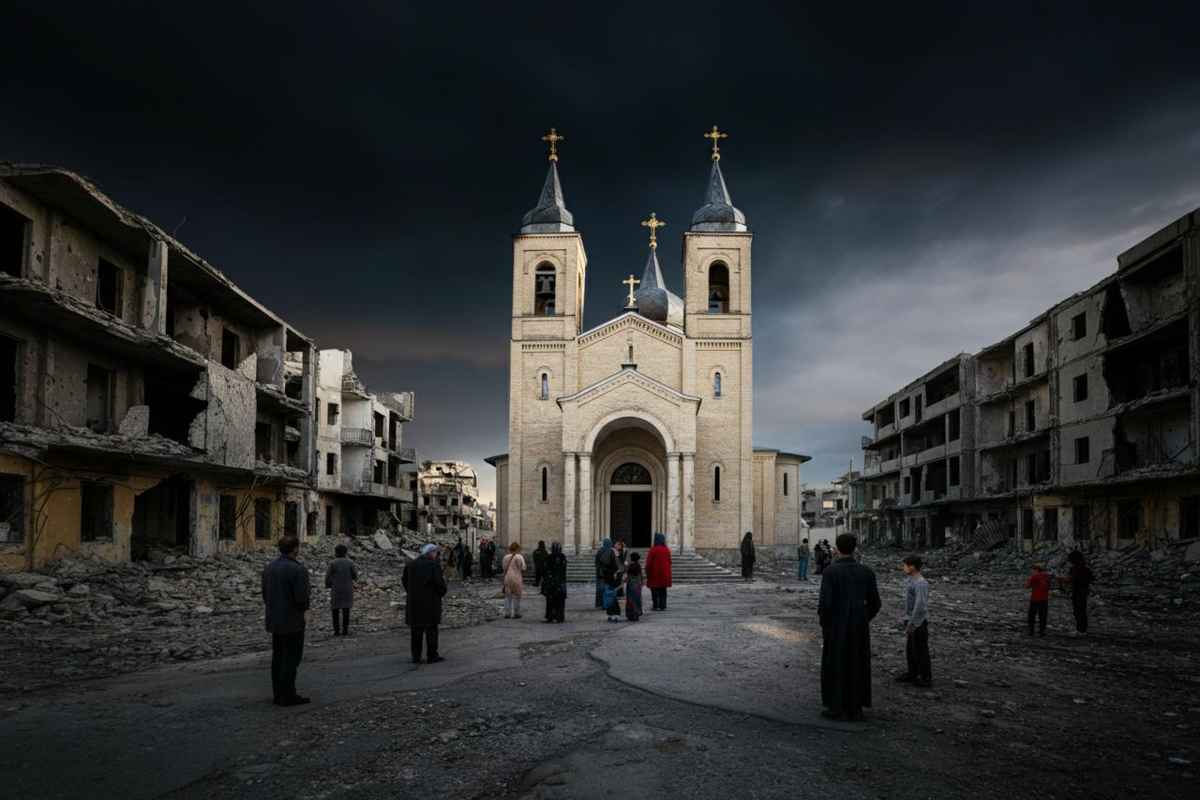Tragedia a Gaza: attacco alla chiesa cattolica provoca due vittime