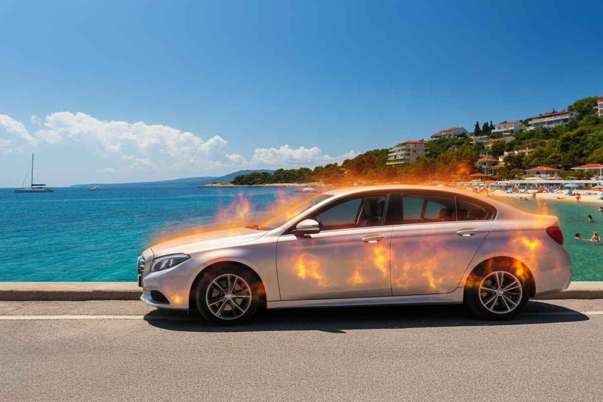 Tragedia a Otranto: padre muore nell'auto sotto il sole mentre aspetta la moglie, con la figlia di 3 anni a bordo