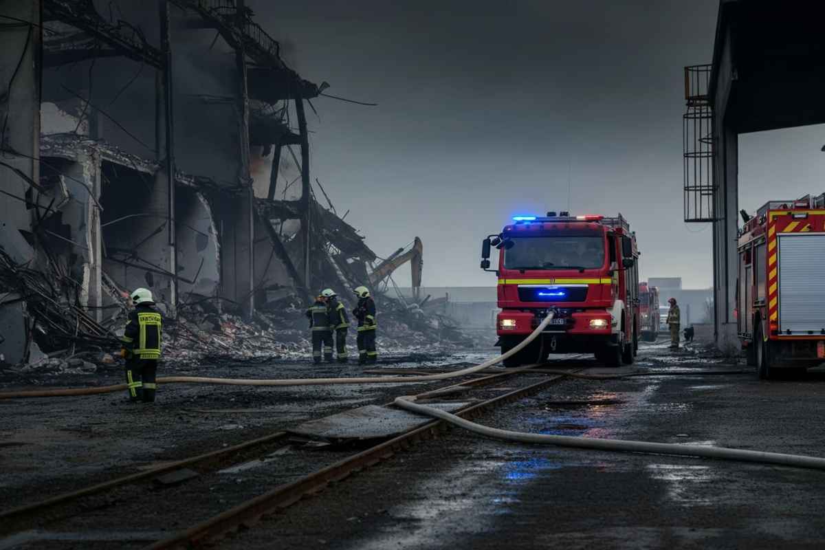 Tragedia a Roma: ispettore Eni perde la vita dopo il maxi incendio al distributore Gpl