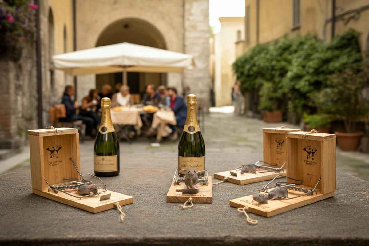 Trappole al prosecco: il piano innovativo di Treviso contro i topi