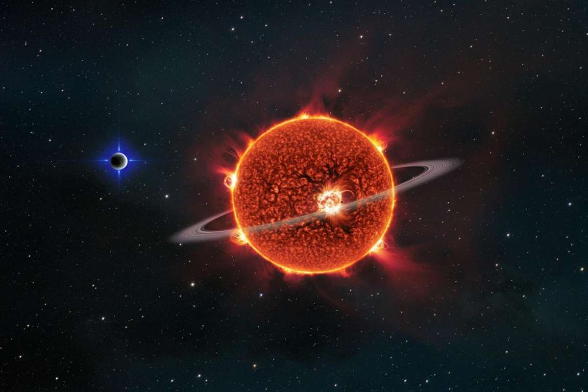 Una piccola stella si nasconde attorno alla maestosa Betelgeuse