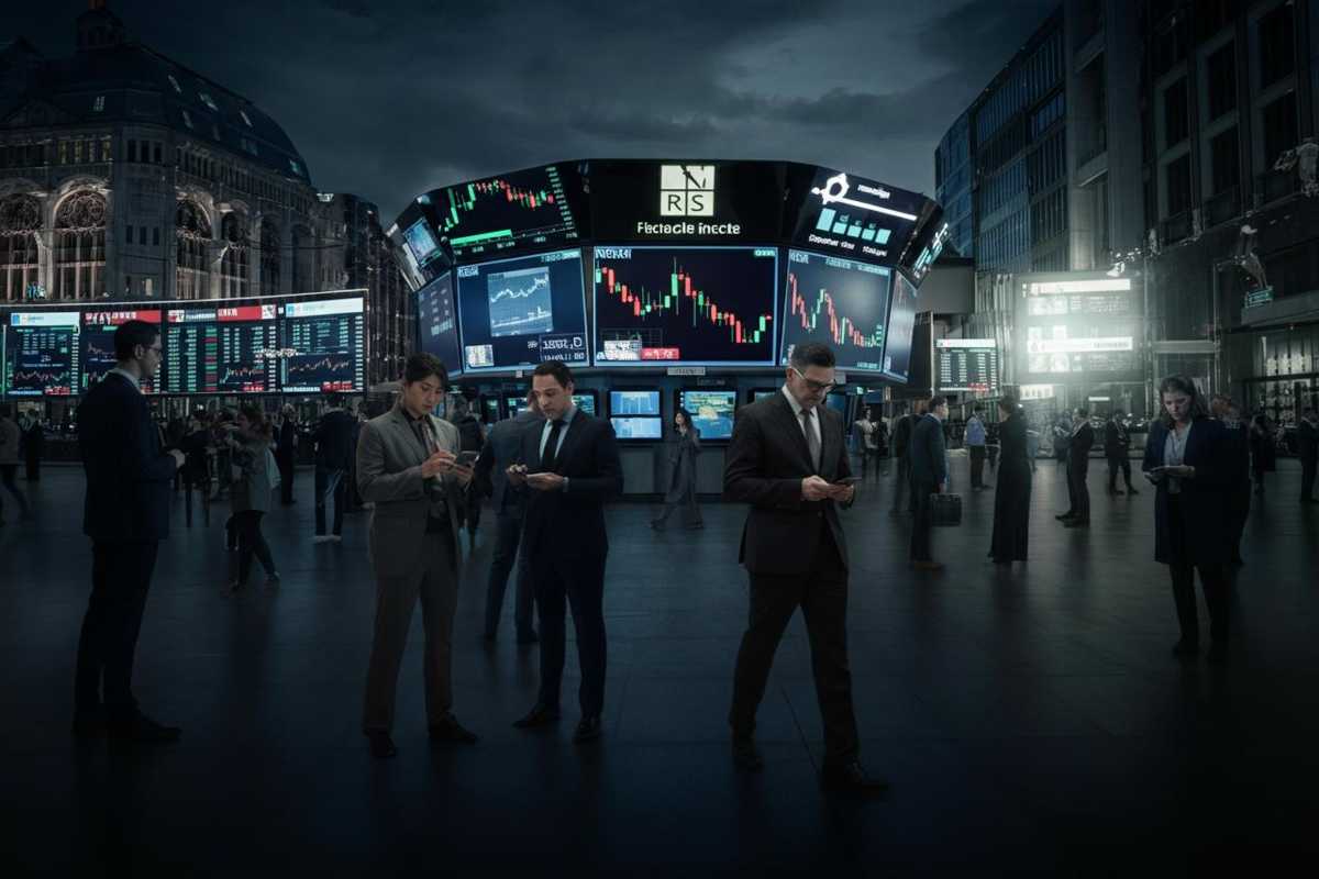 Borsa europea in calo: Parigi scivola a -1,6% sotto pressione