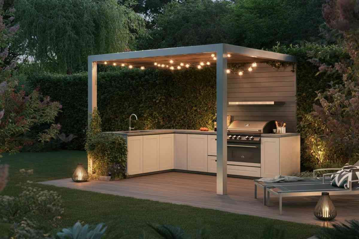 Cucinare all'aperto: come il design italiano unisce relax e tecnologia in estate