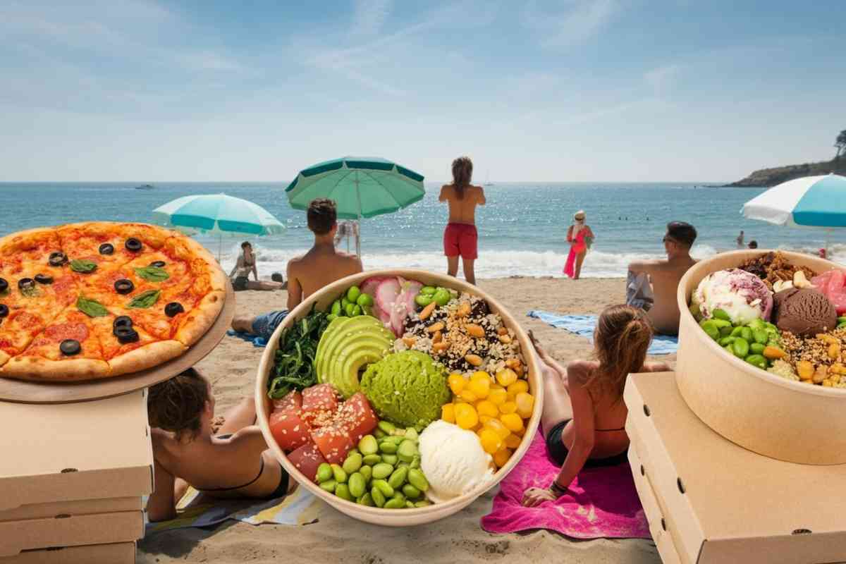 Deliveroo porta il food delivery sulle spiagge italiane: boom di ordini estivi