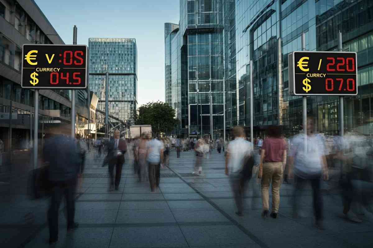 Euro in leggero movimento all'apertura: scambia a 1,1587 dollari