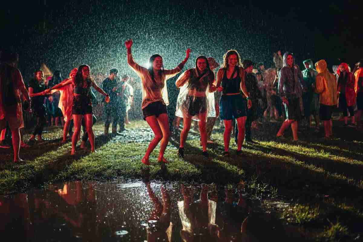 Festa improvvisata al Giubileo dei giovani: gli spagnoli scatenano il rave notturno con il loro smartphone