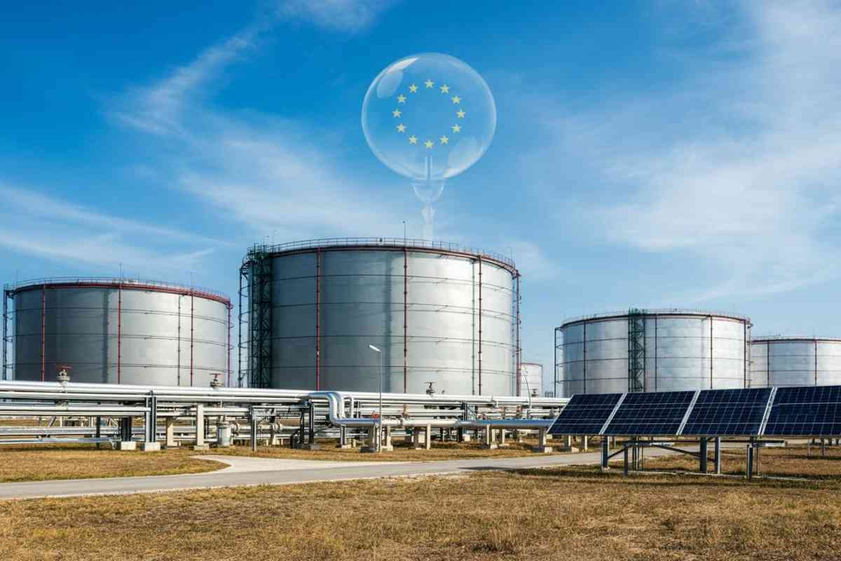 Gas dell'Ue: scorte oltre il 75%, Italia supera l'87%