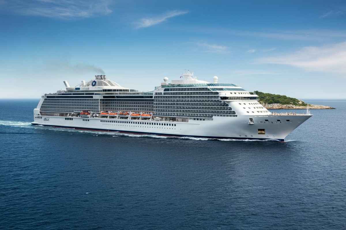 La nave da crociera riavvia la rotta verso Ponza dopo l'avaria: ecco cosa è successo