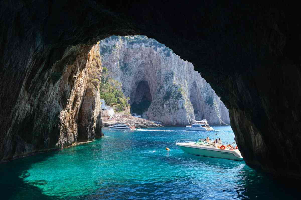 Lite tra barcaioli a Capri: un ceffone e un volo in mare sotto gli occhi dei turisti
