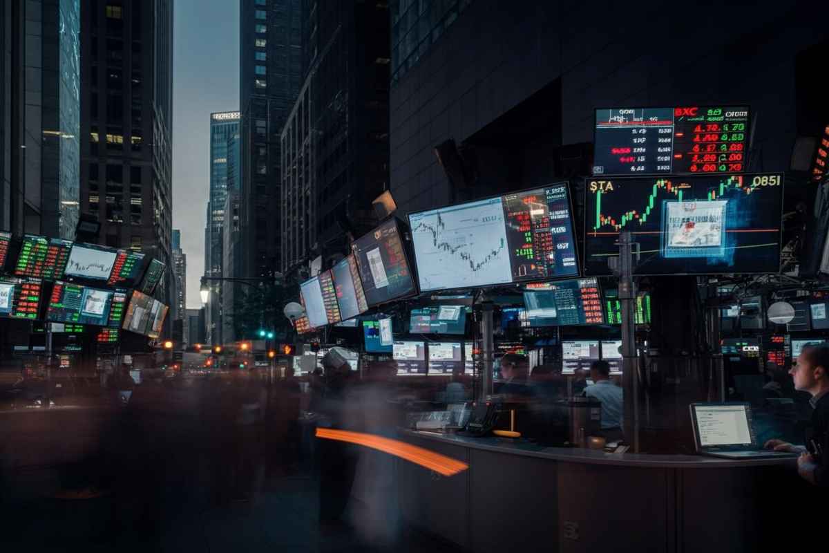 Milano in calo: Diasorin e banche trascinano il mercato verso il basso