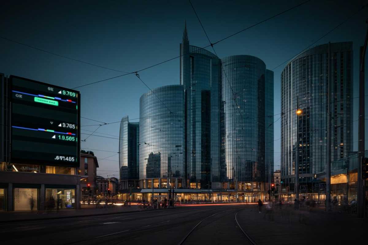 Milano in rally: le banche trainano la Borsa, Sondrio e Mediobanca brillano