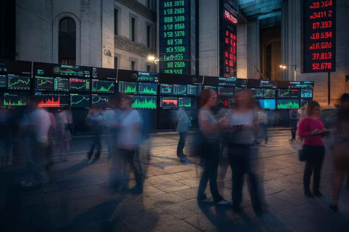 Milano in rialzo con l'Europa e le banche, ma Tim delude