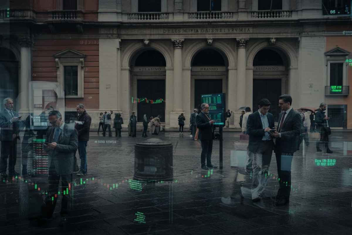 Milano in rosso: il Ftse Mib segna un calo dello 0,7%