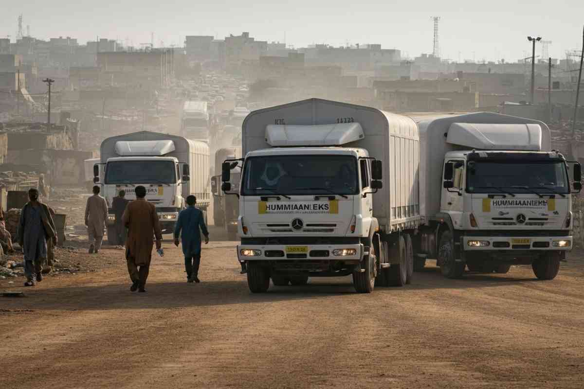 Oltre 250 camion di aiuti raggiungono la Striscia di Gaza: un gesto di speranza
