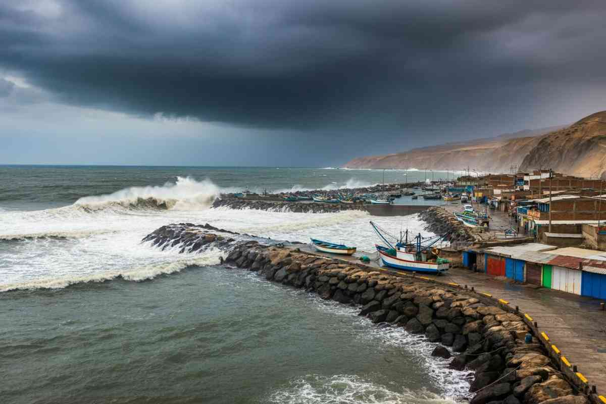 Perù: 88 porti chiusi a causa di una tempesta nel Pacifico