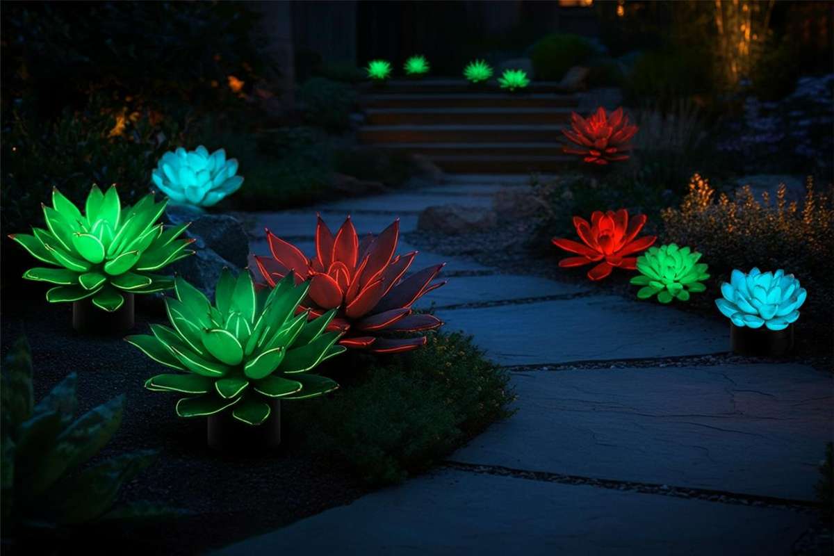 Piante grasse luminescenti: un viaggio tra colori e magia ispirato ad Avatar