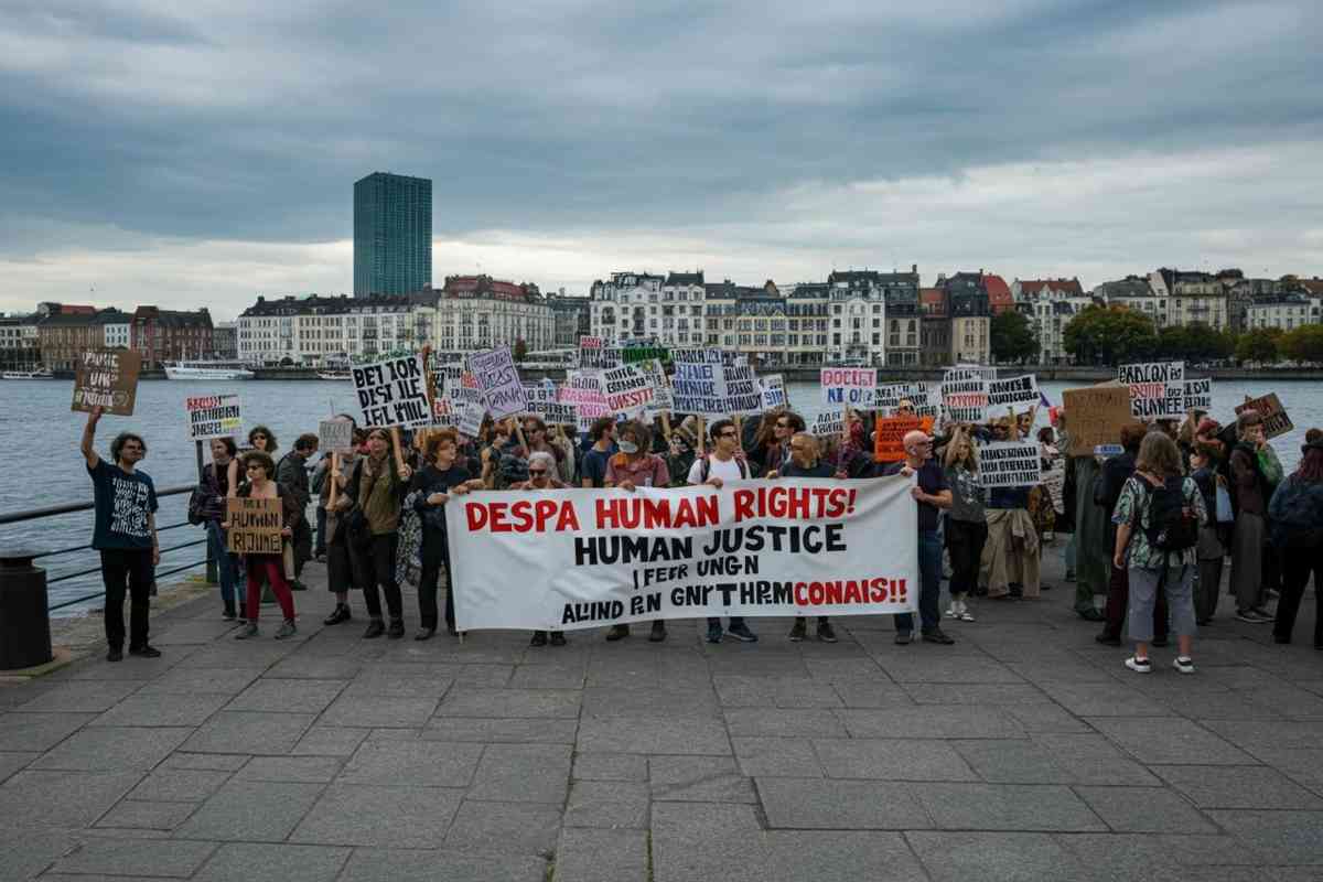 Proteste per Gaza al Lido: in arrivo un corteo acqueo emozionante