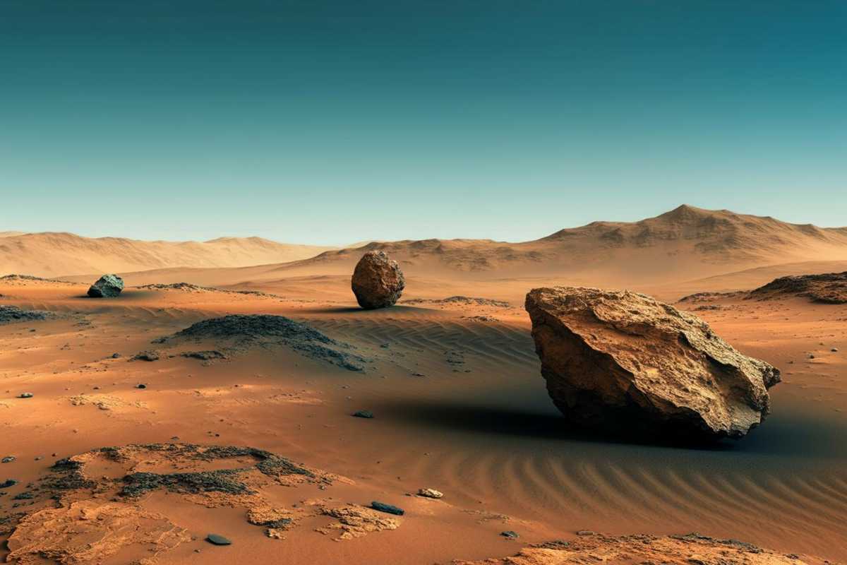 Rocce misteriose svelano segreti nel panorama cristallino di Marte