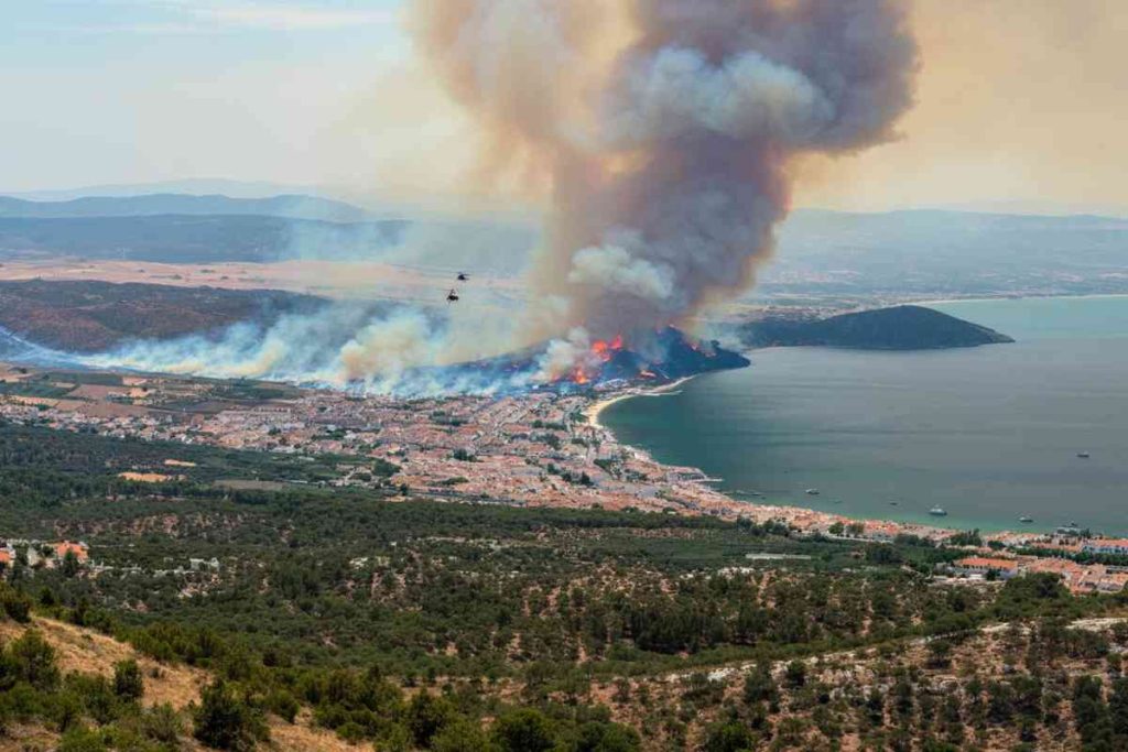 Satelliti rivelano la devastazione degli incendi in Spagna e Portogallo