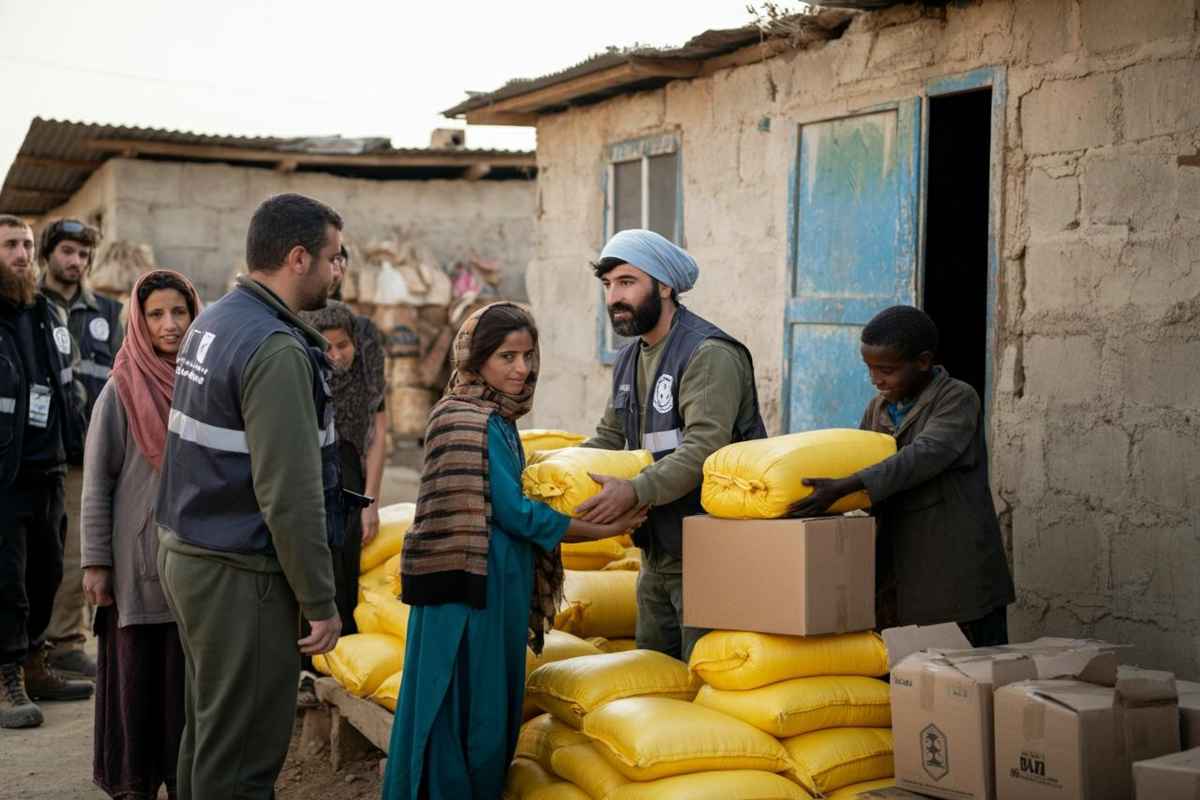 Solo il 10% degli aiuti umanitari è arrivato ai civili di Gaza, l'allerta dell'Onu