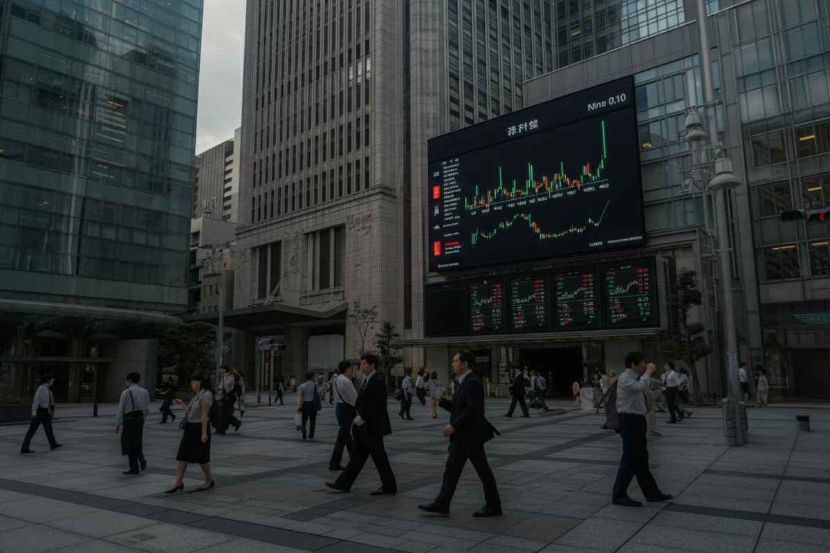 Tokyo apre in calo: cosa aspettarsi dal mercato oggi