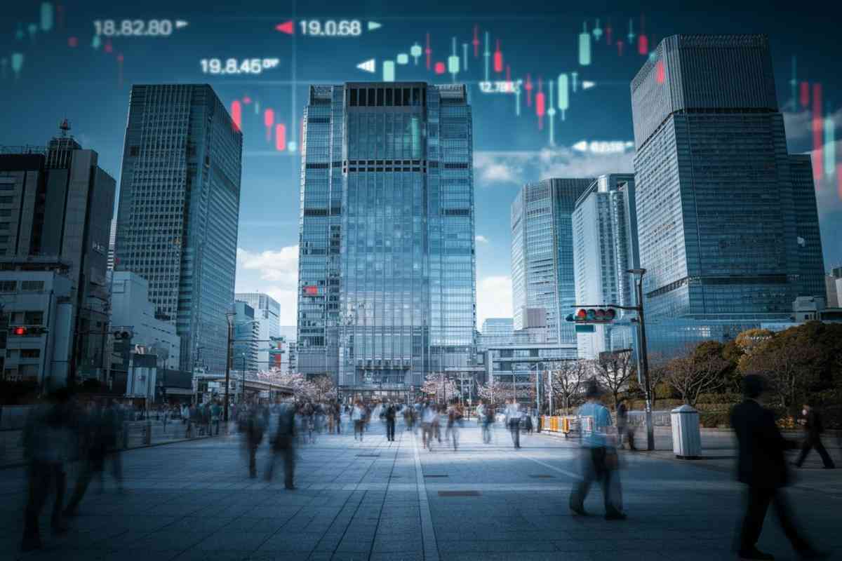 Tokyo in rosso: borsa apre in forte calo del 1,76%