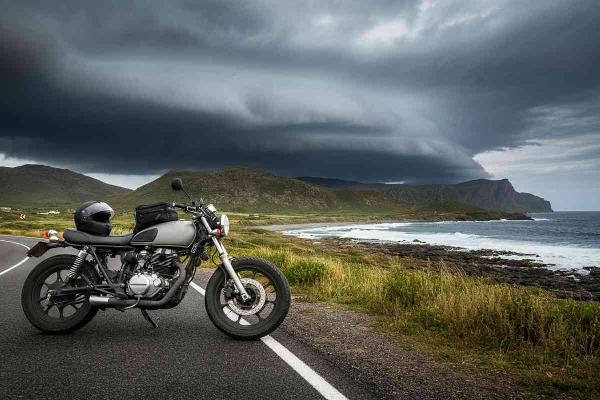 Tragedia in Salento: motociclista perde la vita a causa di un fulmine