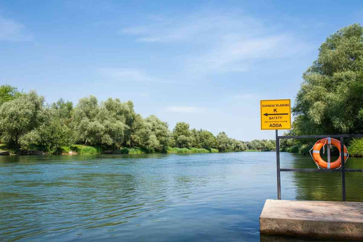 Tragedia nell'Adda: giovane di 20 anni si tuffa e scompare nel fiume