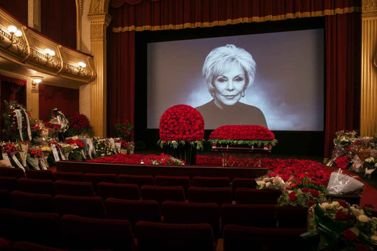 Venier e Ricciarelli: un commovente addio alla camera ardente di Baudo