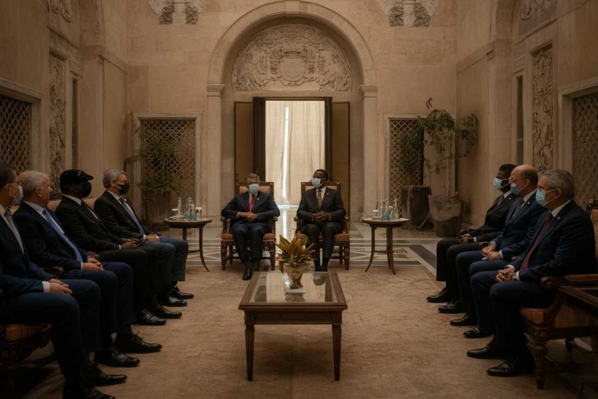 Andrea Iervolino incontra il Primo Ministro della Dominica da Papa Leone XIV