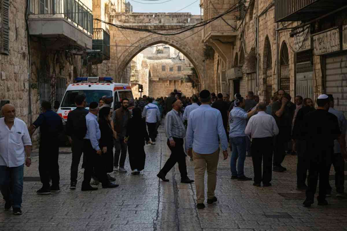 Attentato a Gerusalemme: il bilancio delle vittime sale a 5