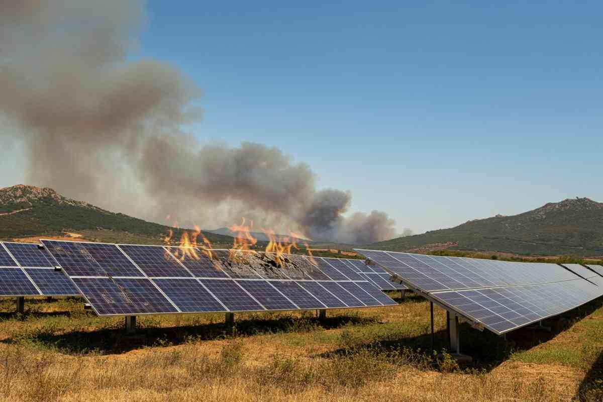 Attentato in Sardegna: distrutti 5 mila pannelli di un parco fotovoltaico