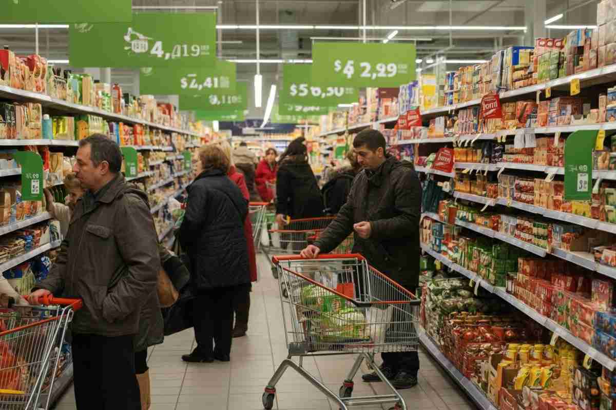 Bce: l'impennata dei prezzi alimentari supera il 30% rispetto al periodo pre-Covid
