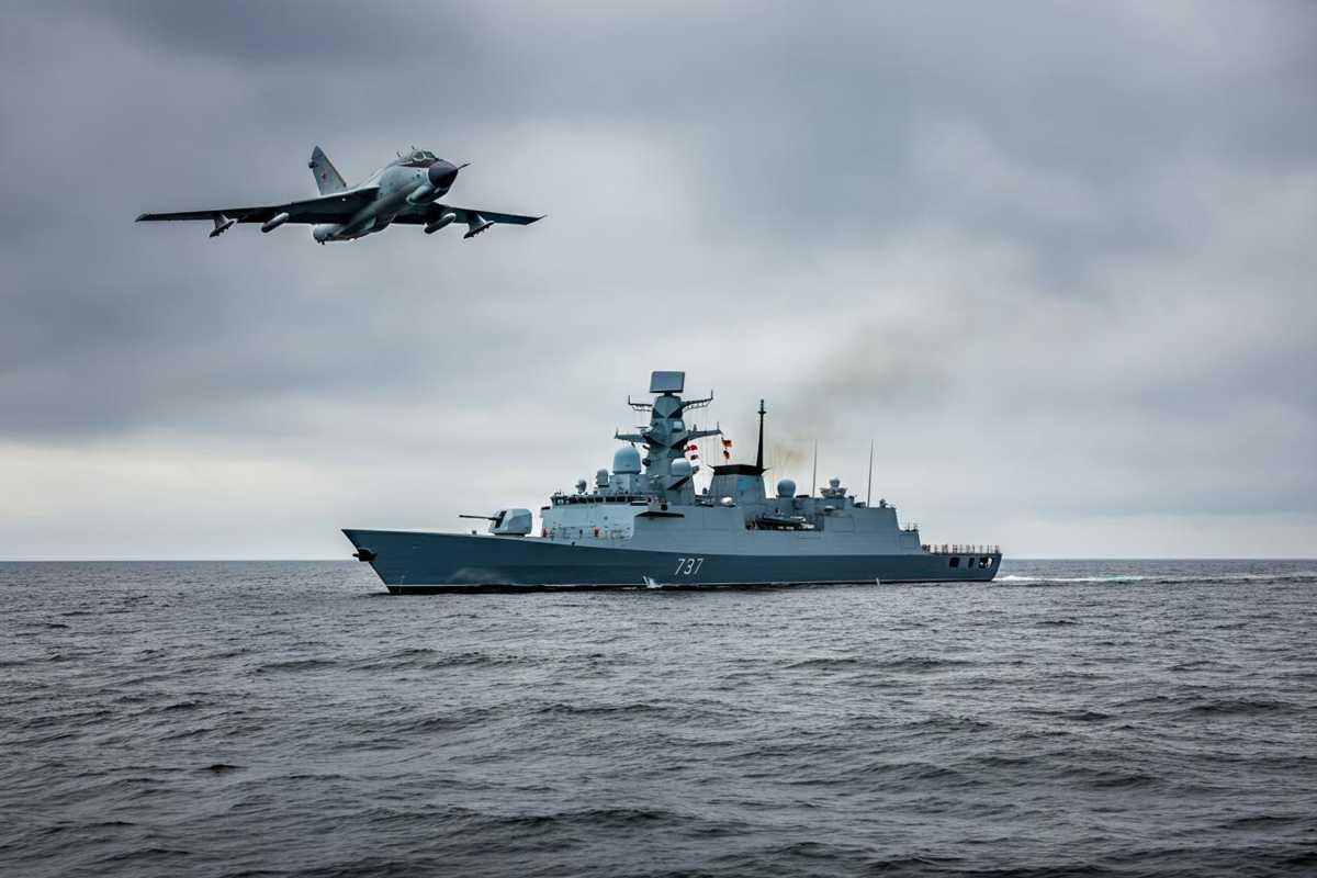 Berlino accusa Mosca: un jet sorvola una nave tedesca