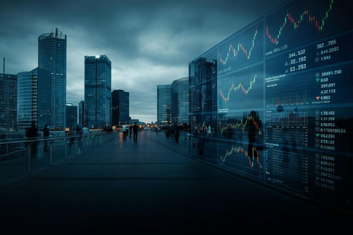 Borsa europea in calo: Milano scivola dopo i dati sul Pil Usa