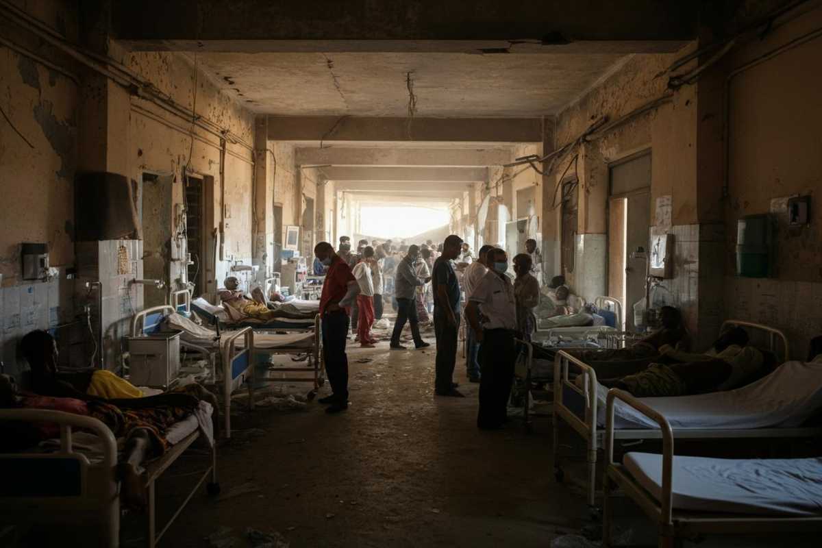 Emergenza sanitaria a Khartoum: ospedali sotto assalto da malaria, tifo e dengue