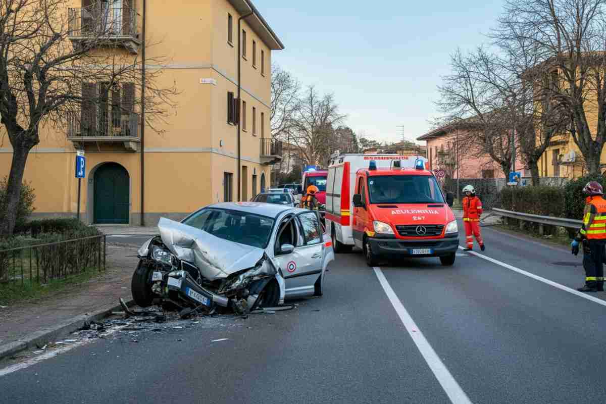 Fuga dai carabinieri finisce in tragedia: un morto e un ferito grave dopo lo schianto contro un albero