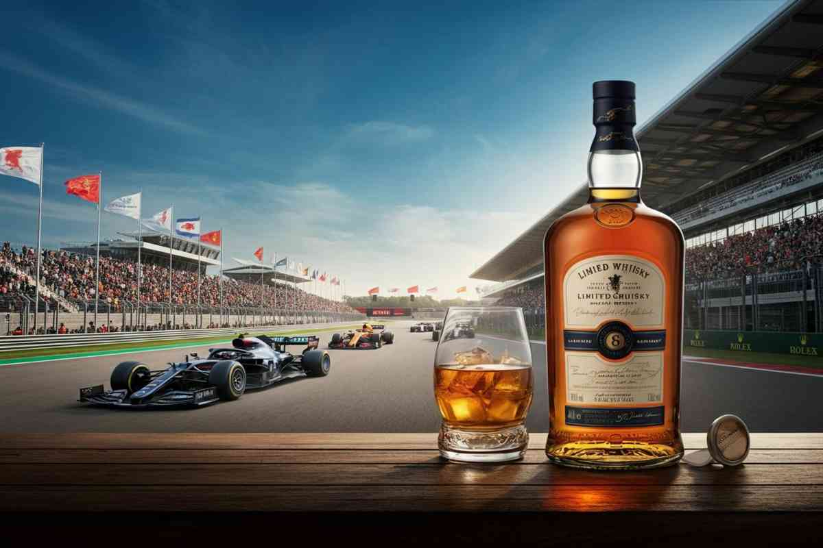 Glenfiddich e Aston Martin Formula One: un brindisi esclusivo a Monza con whisky pregiato