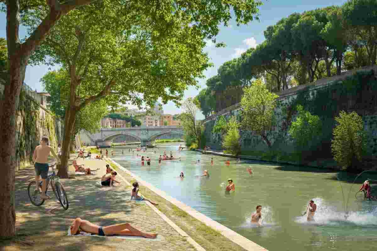 Gualtieri promette: il Tevere sarà balneabile entro cinque anni