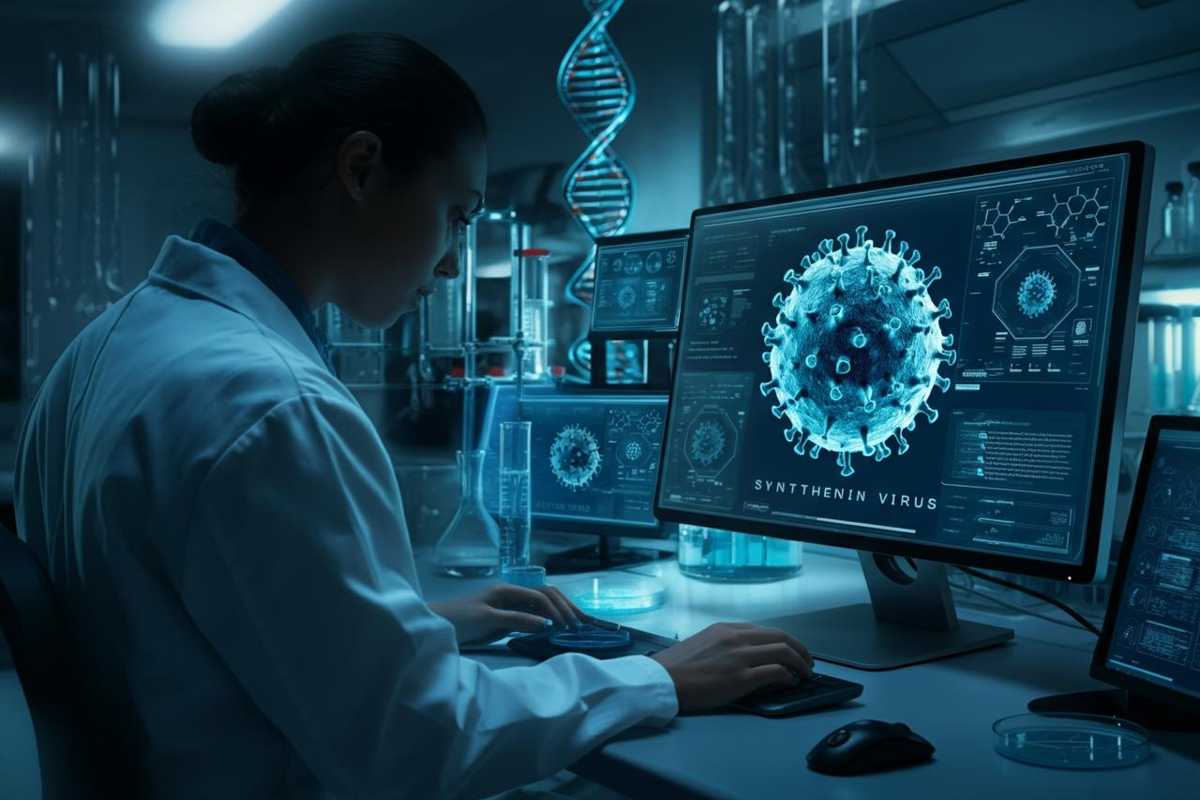 Il primo virus sintetico creato grazie all'intelligenza artificiale
