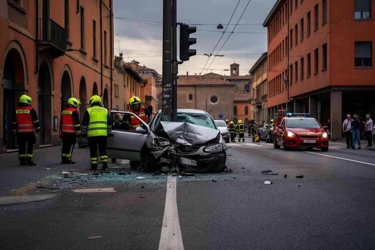 Incidente a Bologna: arrestato il giovane conducente coinvolto