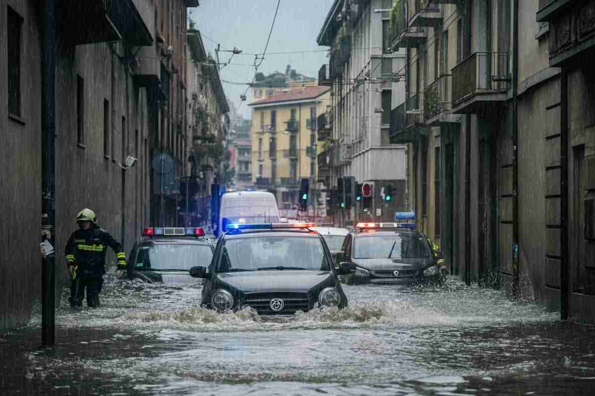 Milano in allerta: il Seveso esonda e il Lambro sale pericolosamente