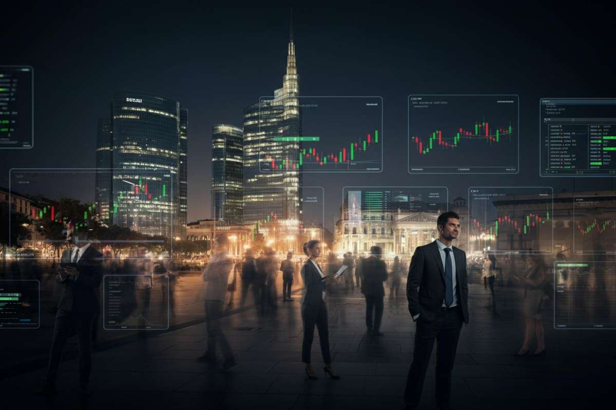Milano in lieve crescita: il Ftse Mib segna un +0,10% all'apertura