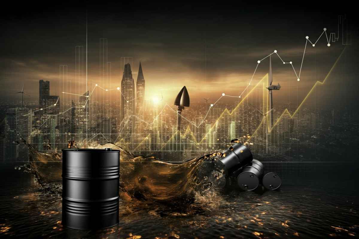 Petrolio in discesa: Wti scivola a 63,18 dollari