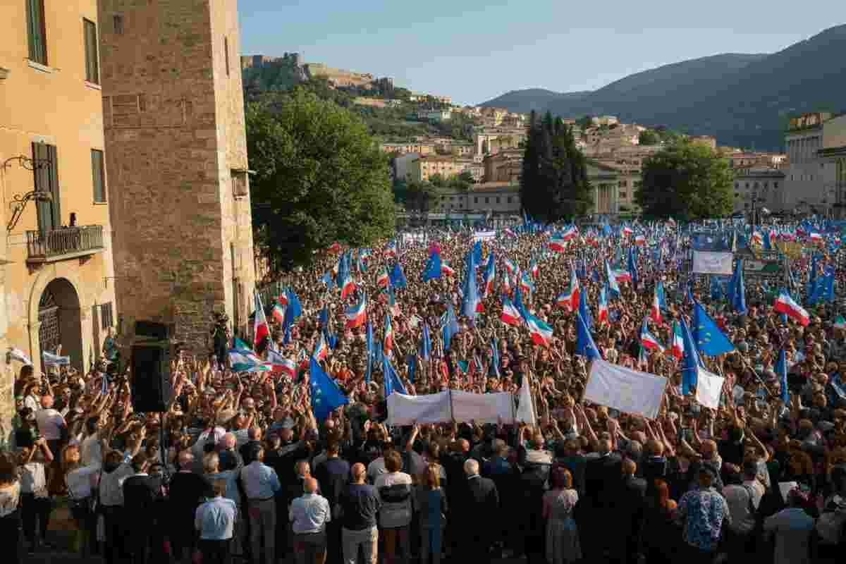 Salvini a Pontida: il leader si sente in forma e pronto a ripartire