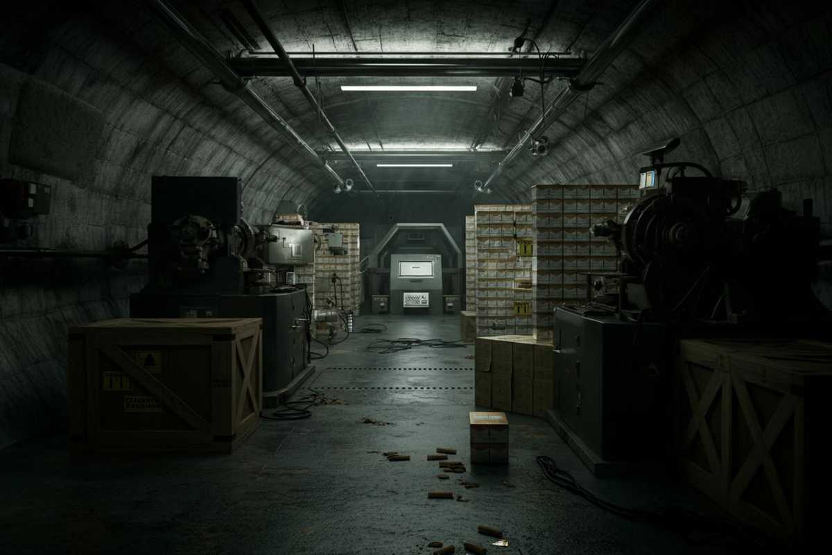 Scoperta la mega fabbrica clandestina di sigarette nascosta in un bunker