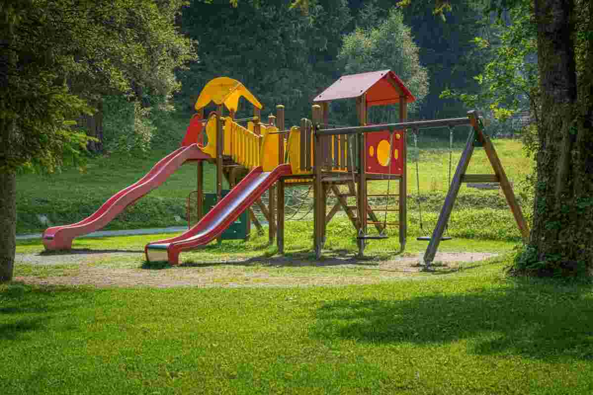 Tragedia in un parco giochi del Trentino: cucciolo di orso ucciso e scuoiato davanti ai bambini