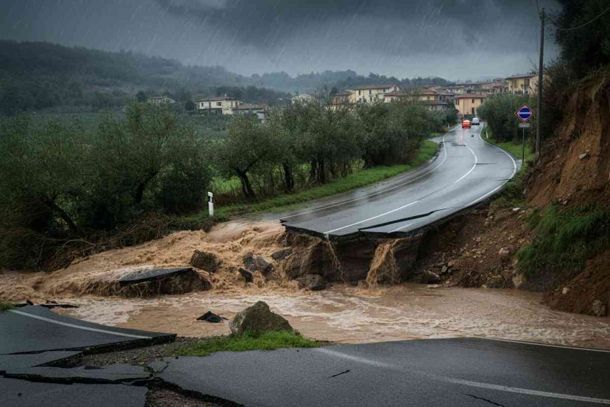 Treni bloccati e frane: il maltempo devasta Lombardia e Toscana