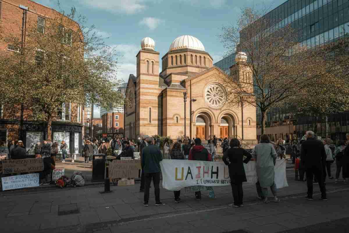 Accoltellamento vicino a una sinagoga a Manchester: paura e allerta nella comunità